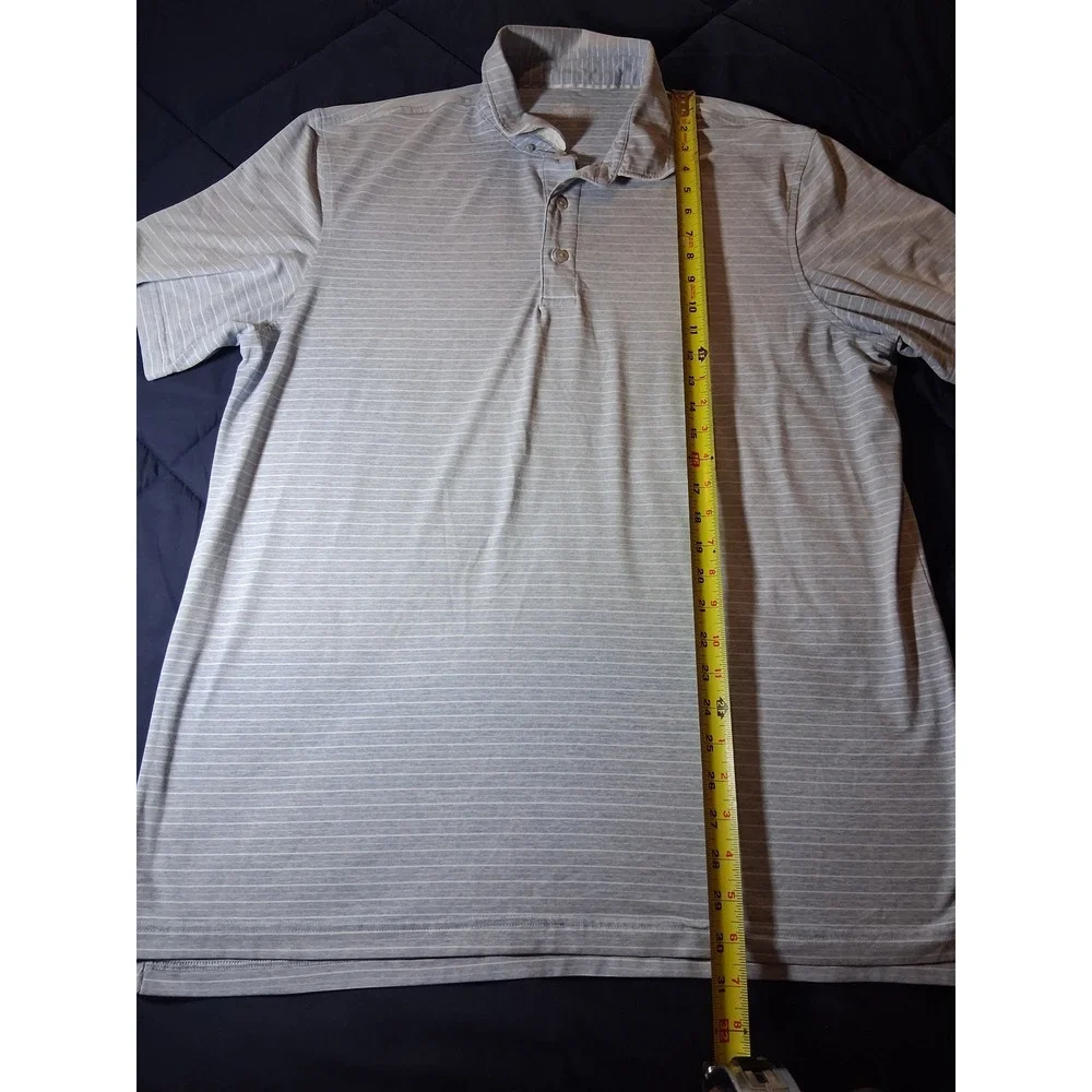 Vineyard Vines Mens XL Polo Bundle Edgartown Palmero Grey Blue Striped Shirts